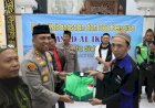 Polisi-dan-Ojol-di-Sidoarjo,-Doa-Bersama-untuk-Pemilu-2024-Damai