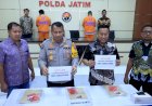 Polda-Jatim-Amankan-Dua-Tersangka-Pembuat-Kontrak-Angkutan-Ekspedisi-Fiktif-11-Miliar-Rupiah