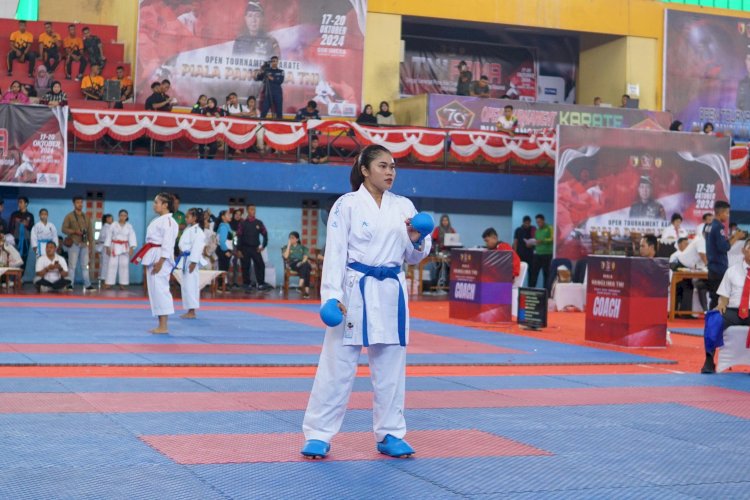 Polwan Sidoarjo Bripda Gaby, Ukir Prestasi di Piala Panglima Divisi Infanteri 2 KOSTRAD