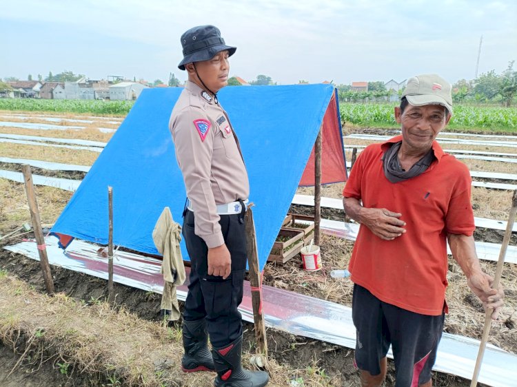 Polresta Sidoarjo Galakkan Ketahanan Pangan di Desa Wonokupang