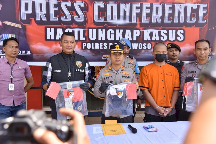 Polres Bondowoso Ungkap Kasus Laporan Palsu Ngaku Korban Begal