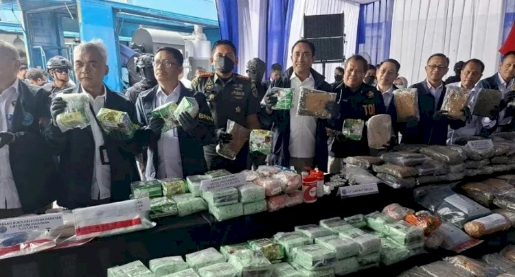 BNN Musnahkan 113 Kg Sabu dan Ribuan Ekstasi, Selamatkan 690 Ribu Jiwa