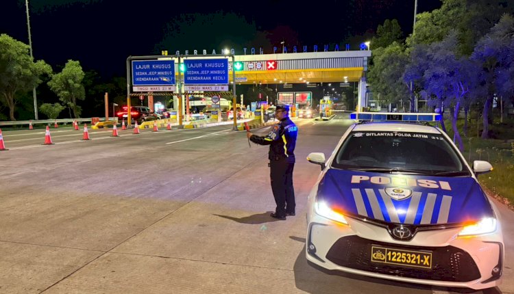 Hari Keempat Operasi Ketupat Semeru Polda Jatim Pastikan Jalur Tol dan Arteri Lancar