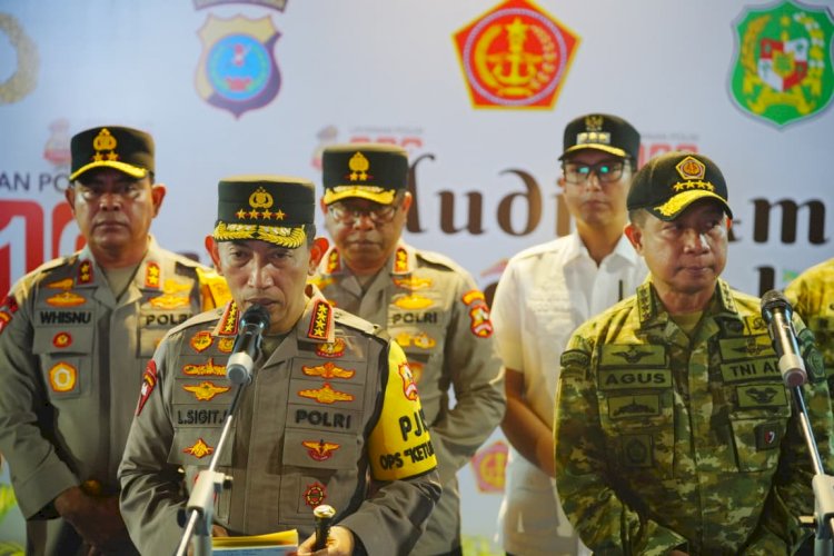 Kapolri Minta Jajarannya Siap Siaga Antisipasi Potensi Bencana saat Libur Lebaran