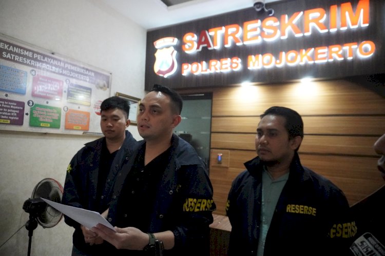 Kurang dari 24 jam, Polres Mojokerto Ungkap Pembobol Minimarket 1 Tersangka Residivis Diamankan
